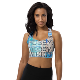 Longline Sports Bra Yoga Top - pmw